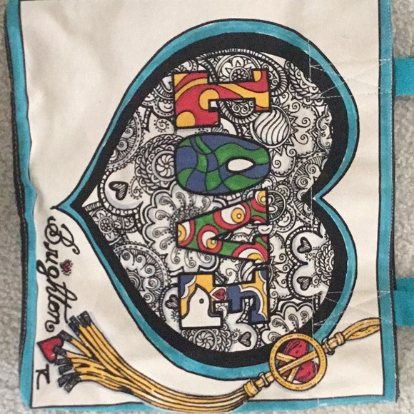 Brighton Summer of Love Anniversary Canvas Tote - Picture 3 of 9